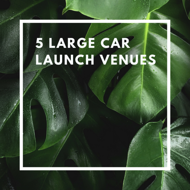 5 large car launch venues