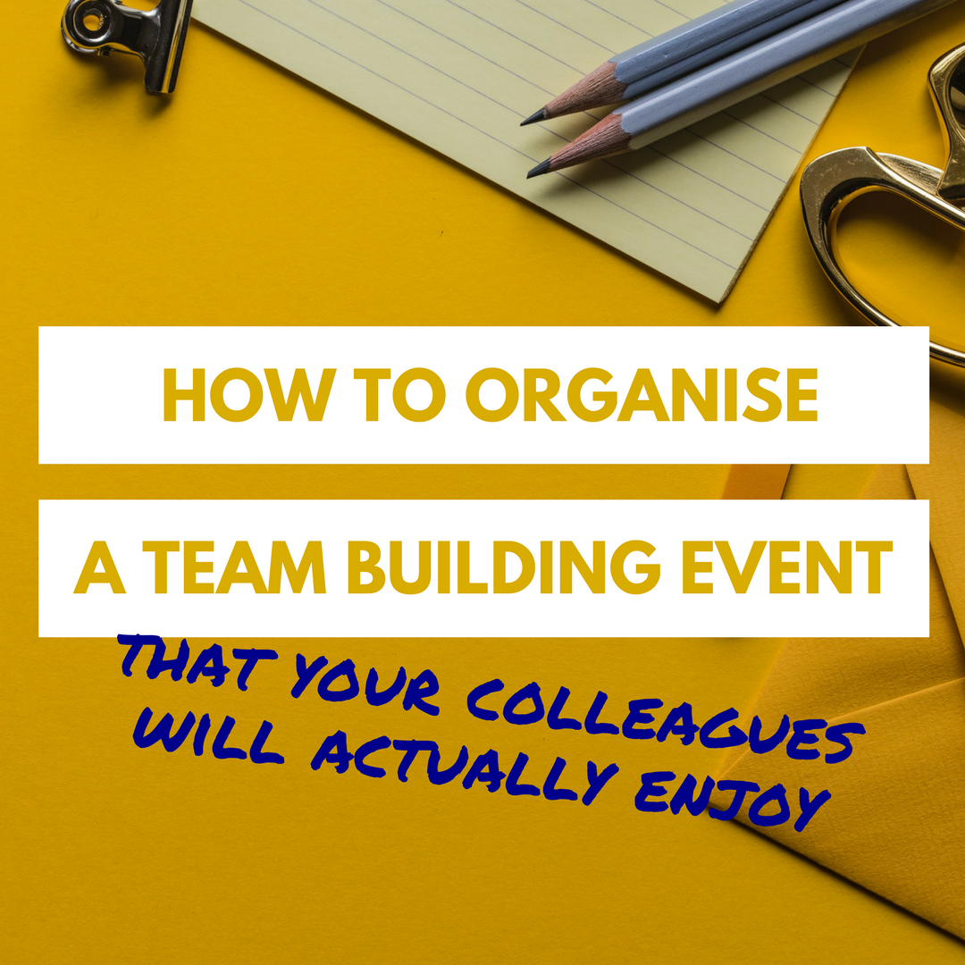 how-to-organise-a-team-building-event